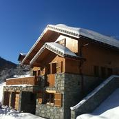The exterior of Chalet L'Erine